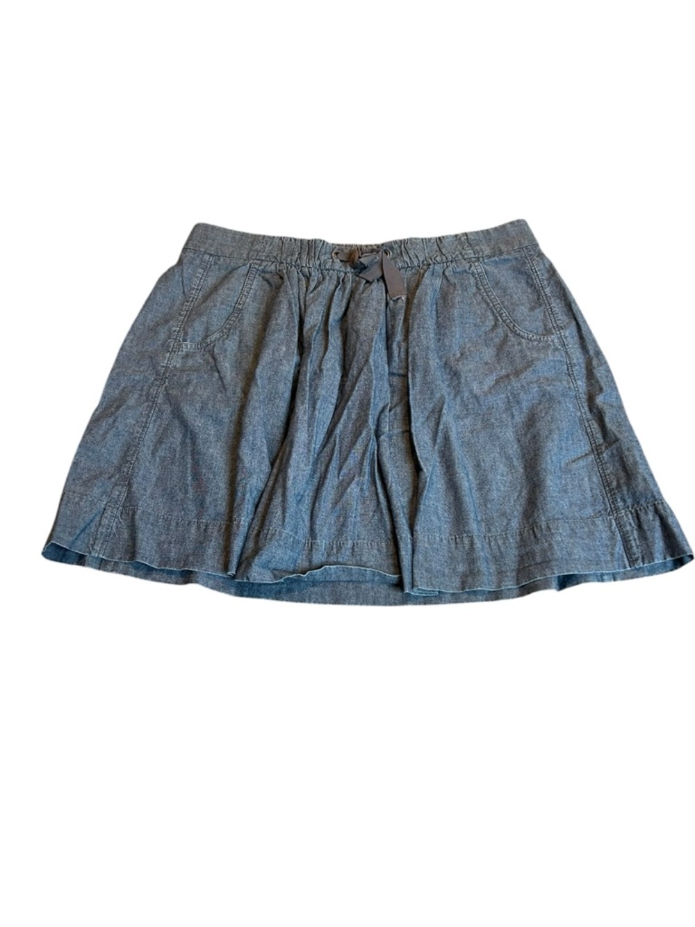 J. CREW chambray skirt
